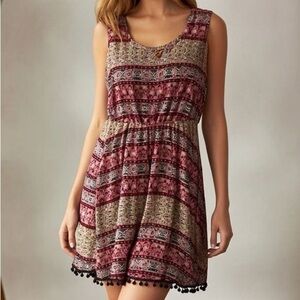 VOOM Women’s Vintage Floral Baby Doll Dress Size Small Made in USA